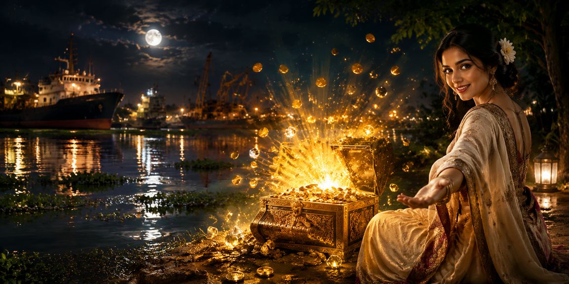 খুলনা শহরের একটি ক্যাসিনো গেম খেলার মডেল